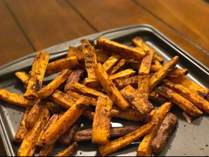 New England Barbecue Sweet Potato fries