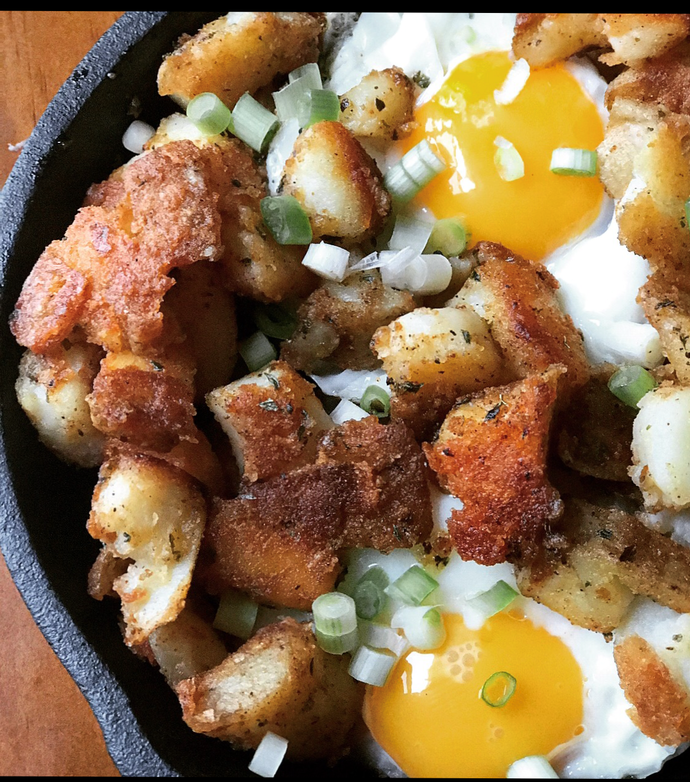 New England Barbecue Breakfast Skillet