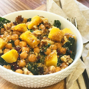 Roasted Squash and Chickpea Salad