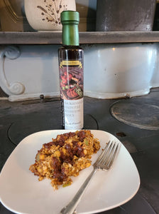Chickpea Meatloaf with Smoked Maple Chipotle Finishing Sauce
